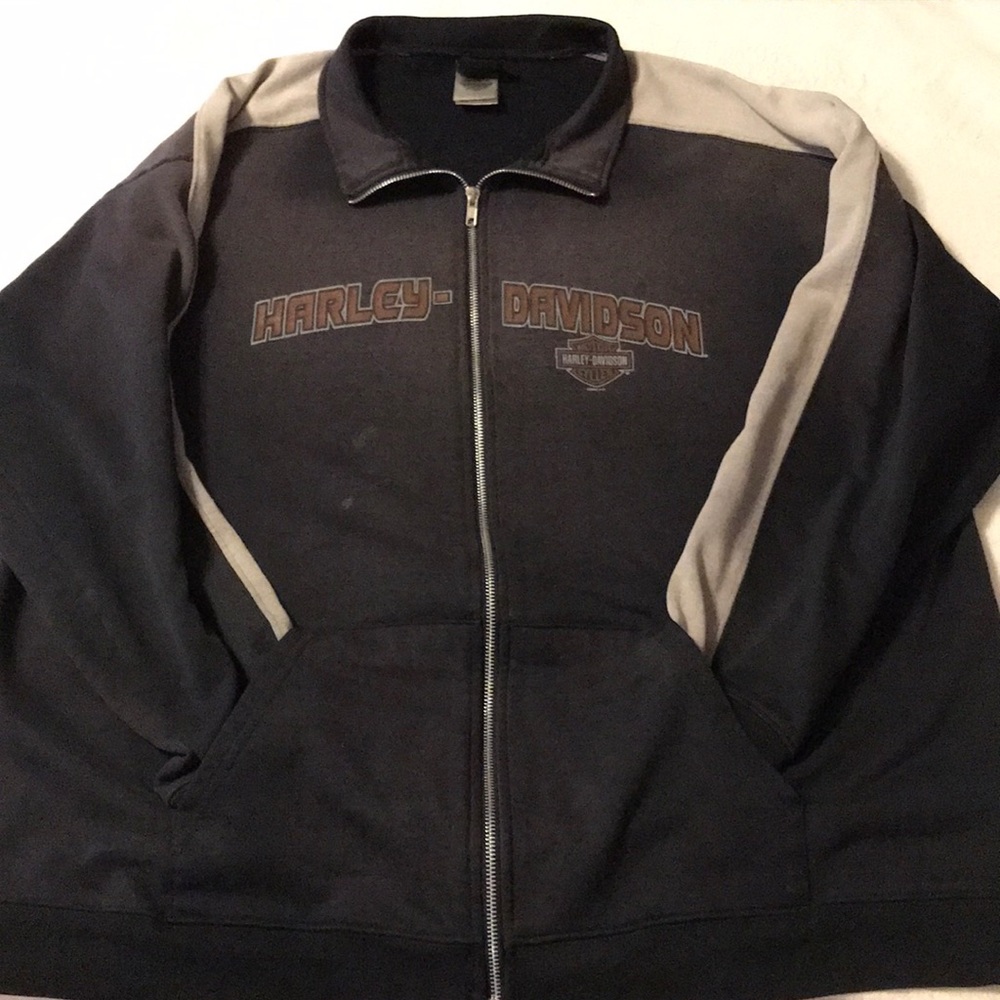 Harley-Davidson zip sweatshirt. Size XL.
